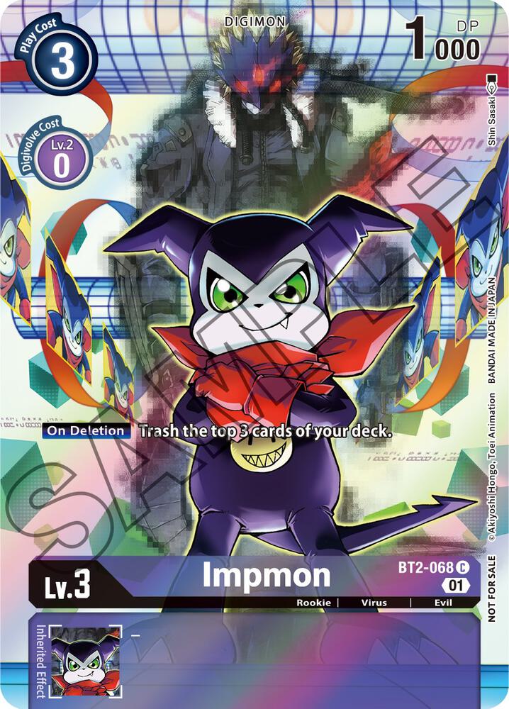 Impmon (Tamer's Card Set 1) - Release Special Booster BT2-068