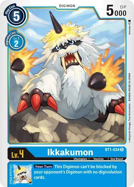 Ikkakumon - BT1-034 - Release Special Booster - BT1-034 R