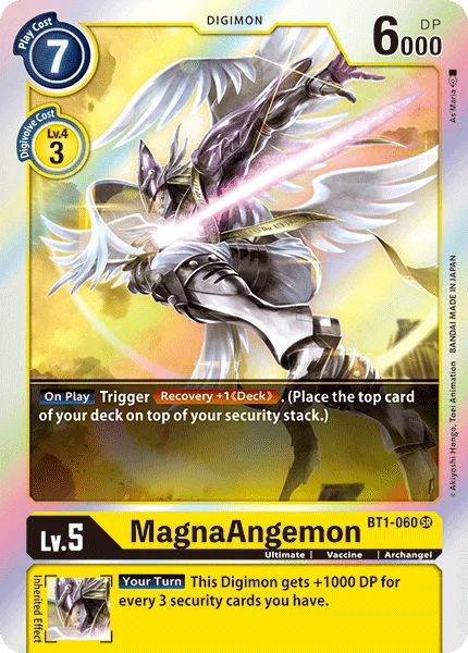 MagnaAngemon - BT1-060 - Release Special Booster - BT1-060 SR