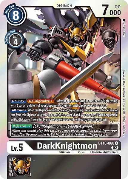 DarkKnightmon - BT10-066 Rare