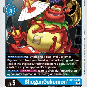 ShogunGekomon - BT12-026 - Uncommon
