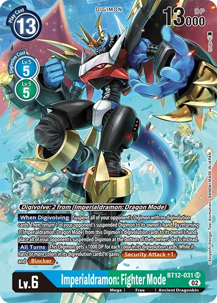 Imperialdramon: Fighter Mode - BT12-031 - Alternative Art