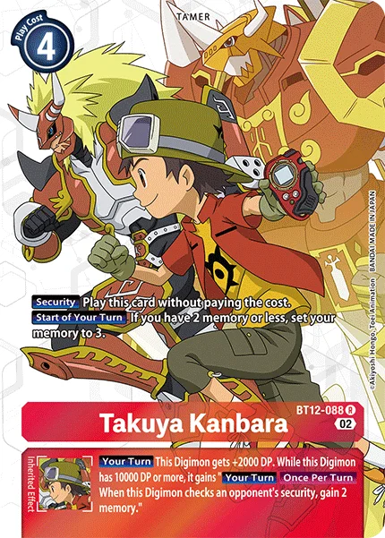 Takuya Kanbara - BT12-088 - Alternative Art