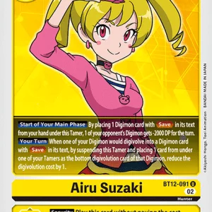 Airu Suzaki - BT12-091 - Uncommon
