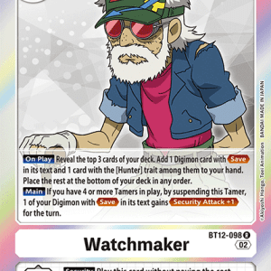 Watchmaker - BT12-098 - Rare