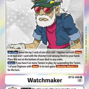 Watchmaker - BT12-098 - Rare