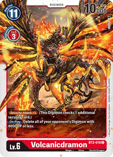 Volcanicdramon - Release Special Booster - BT2-018 C