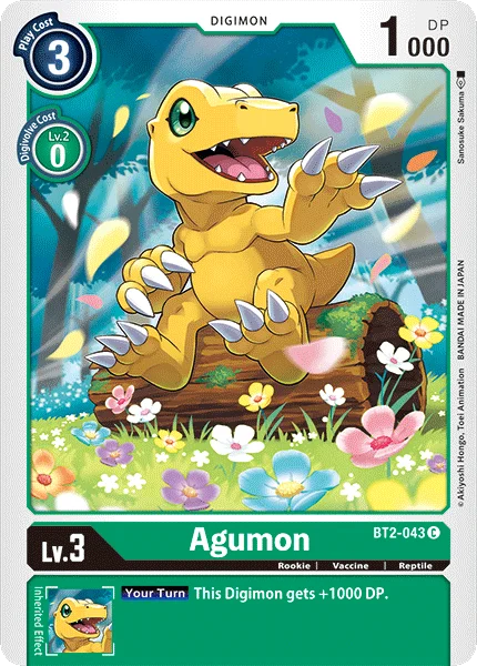 Agumon - BT2-043 - Release Special Booster - BT2-043 C