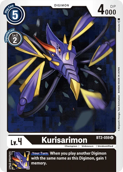 Kurisarimon - Release Special Booster - BT2-059 U