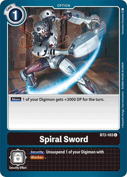 Spiral Sword - Release Special Booster - BT2-103 C