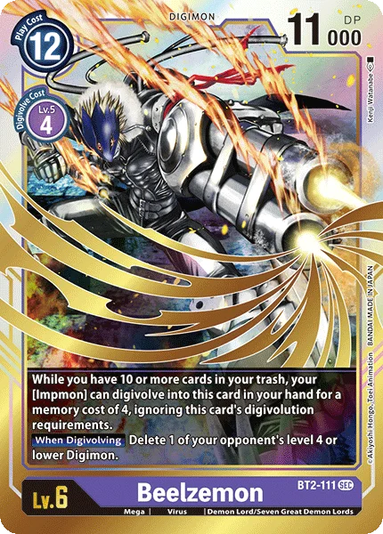 Beelzemon - Release Special Booster - BT2-111 SEC
