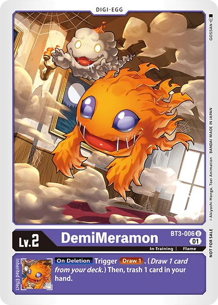 DemiMeramon - BT3-006 (Winner Pack New Awakening) - Release Special Booster