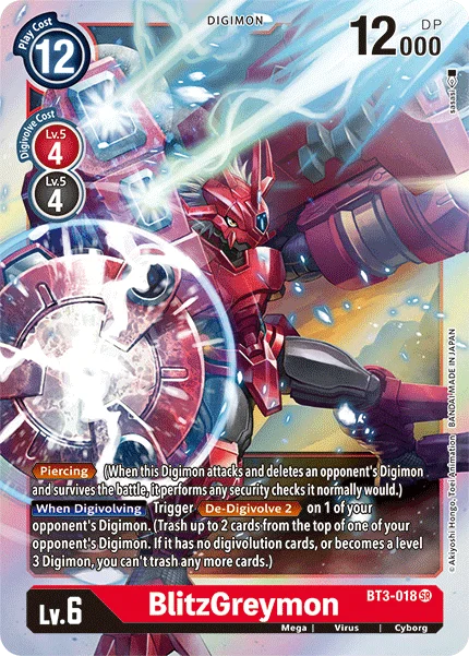 BlitzGreymon - Release Special Booster - BT3-018 SR