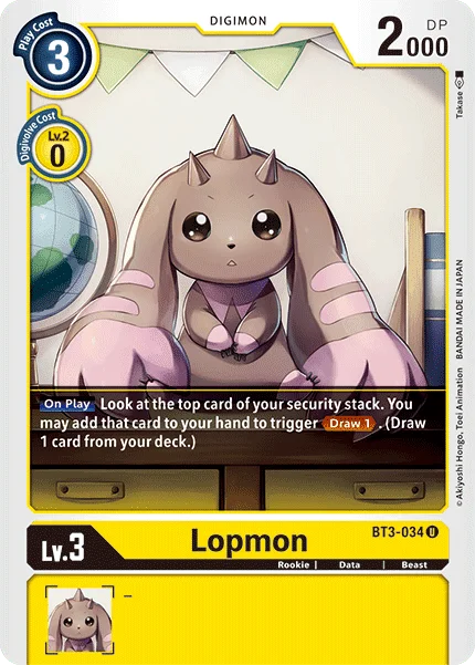 Lopmon - Release Special Booster - BT3-034 U