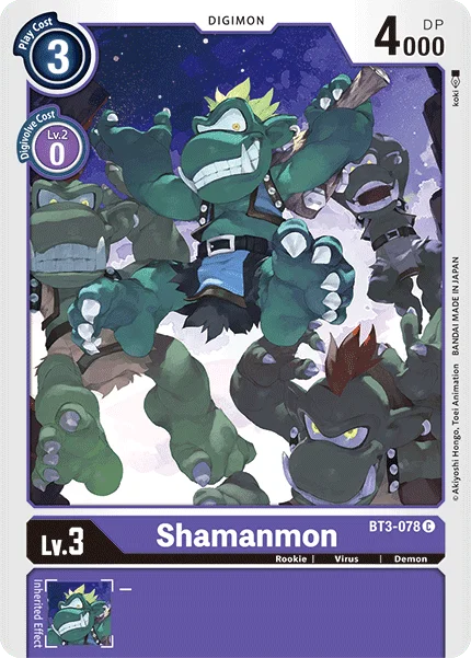 Shamanmon - Release Special Booster - BT3-078 C