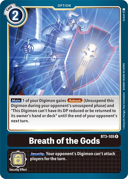 Breath of the Gods - Release Special Booster - BT3-105 R