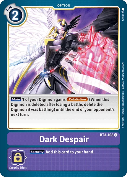 Dark Despair - Release Special Booster - BT3-108 R