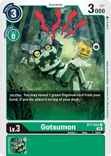 Gotsumon - Next Adventure - BT7-043 C