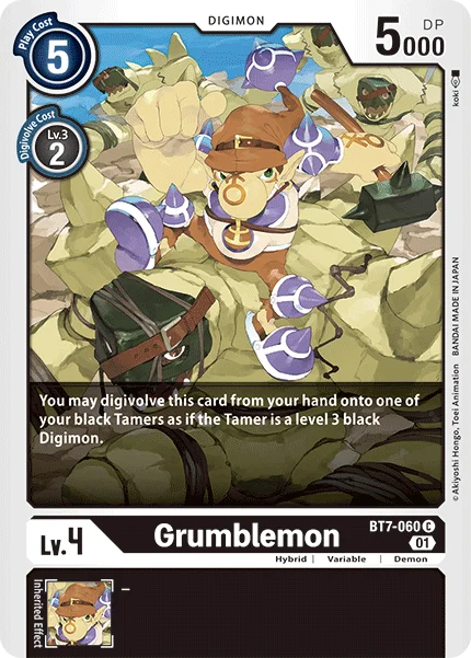 Grumblemon - Next Adventure - BT7-060 C