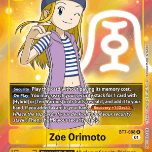 Zoe Orimoto (Box Topper) - Next Adventure - BT7-088 R