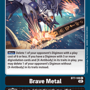 Brave Metal - Next Adventure - BT7-106 C