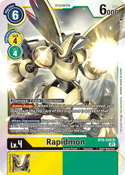 Rapidmon - New Awakening - BT8-039 SR