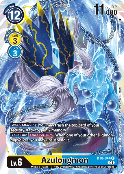 Azulongmon - New Awakening - BT8-044 R