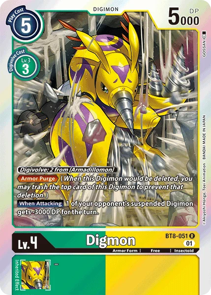Digmon - New Awakening - BT8-051 R