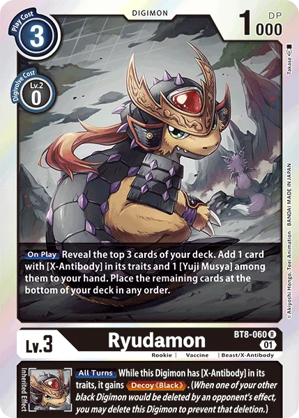 Ryudamon - New Awakening - BT8-060 R