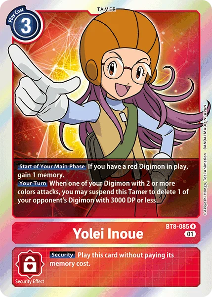 Yolei Inoue - New Awakening - BT8-085 R