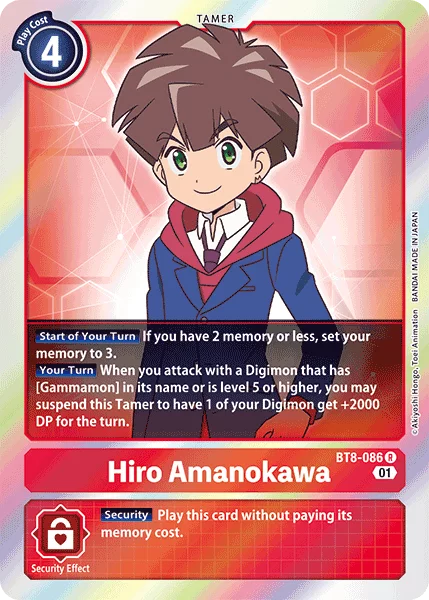 Hiro Amanokawa - New Awakening - BT8-086 R