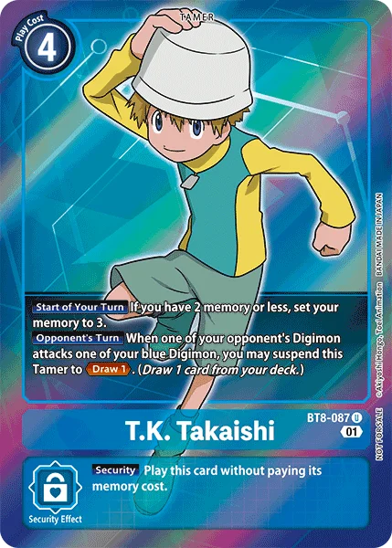T,K, Takaishi (Box Topper) - New Awakening - BT8-087 U
