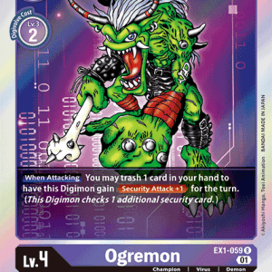 Ogremon - EX1-059 - Rare