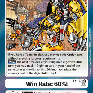 Win Rate: 60%! - EX1-071 - Rare
