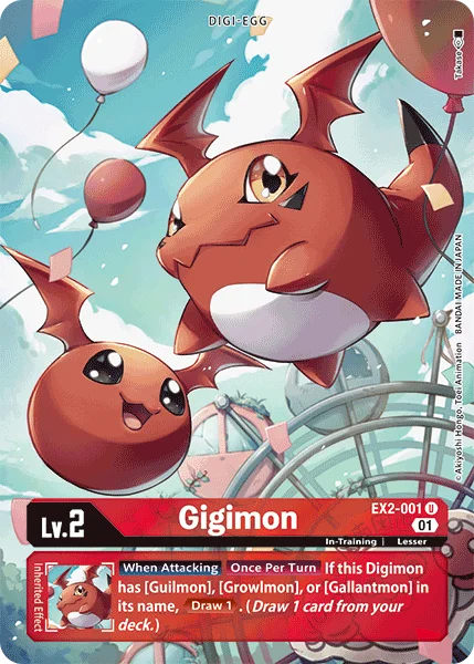 Gigimon EX2-001 Alternative Art