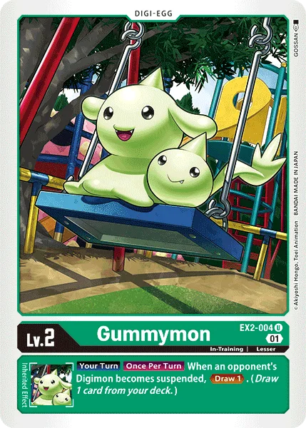 Gummymon EX2-004 Uncommon