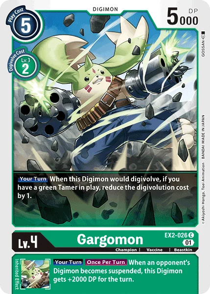 Gargomon EX2-026 Common