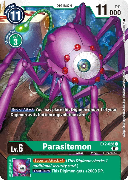 Parasimon EX2-028 Uncommon