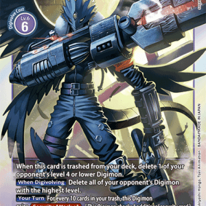 Beelzemon Blast Mode EX2-074 Secret Rare
