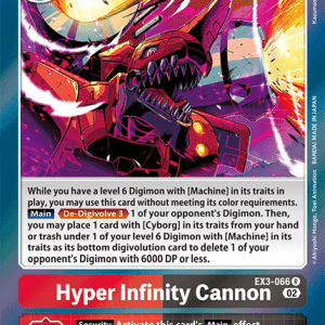 Hyper Infinity Cannon EX3-066 - Draconic Roar - Rare