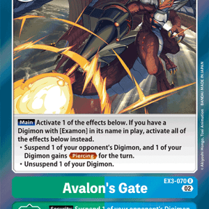 Avalon's Gate EX3-070 - Draconic Roar - Rare