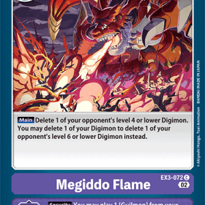 Megiddo Flame EX3-072 - Draconic Roar - Common
