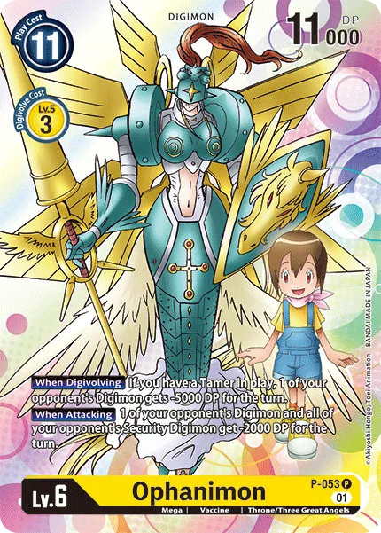 Ophanimon Promo P-053 Digimon Promotion Cards - Next Adventure