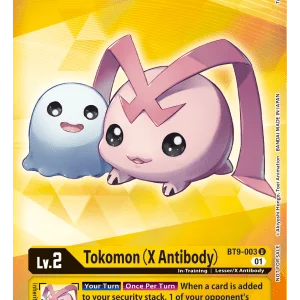 Tokomon (Box Topper) - X Record - BT9-003 U