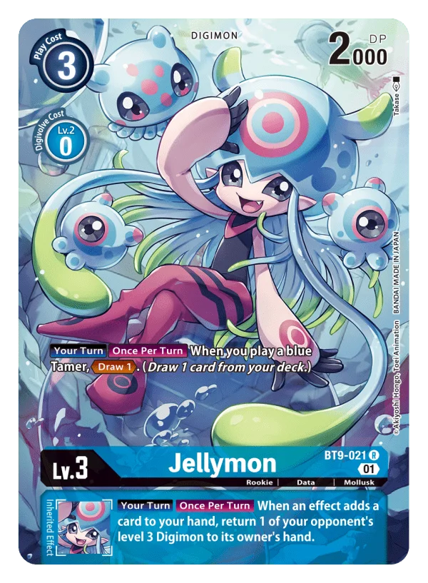 Jellymon (Alternate Art) - X Record - BT9-021 R