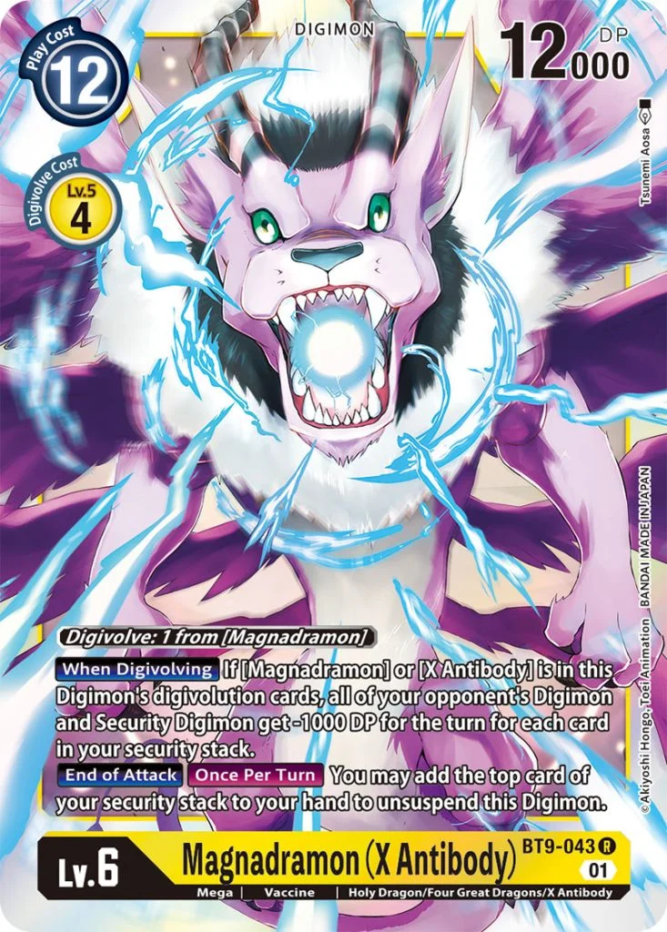 Magnadramon (X Antibody) - X Record - BT9-043 R