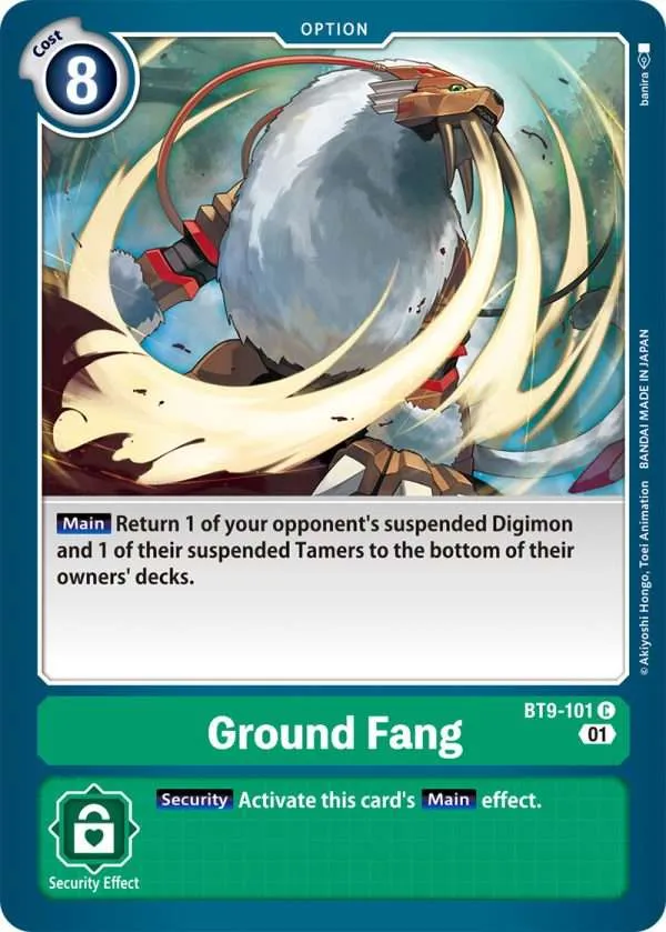 Ground Fang - X Record - BT9-101 C