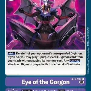Eye of the Gorgon - X Record - BT9-108 C
