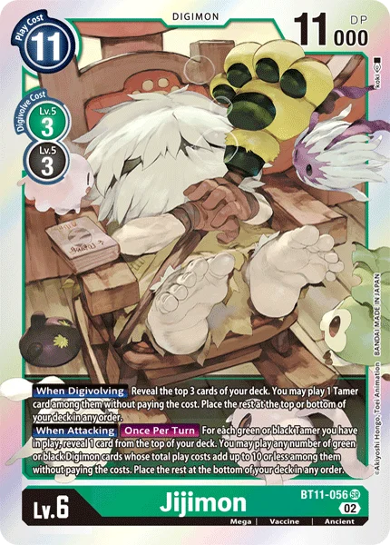 Jijimon BT11-056 - Dimensional Phase - Super Rare