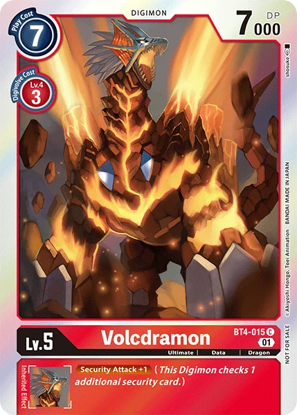 Volcdramon (ST-11 Special Entry Pack) - Great Legend (BT04)